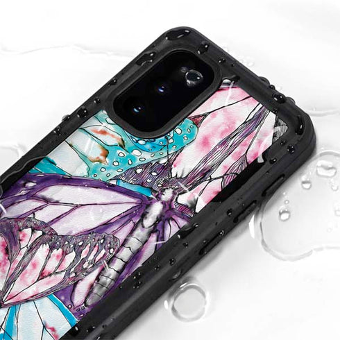 California Monarch Collage Galaxy S20 Waterproof Case