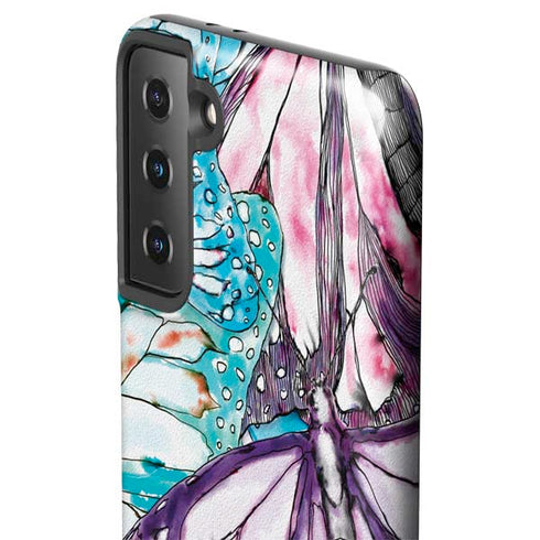 California Monarch Collage Galaxy S21 Plus 5G Pro Case