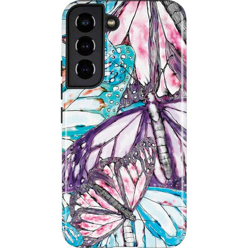 California Monarch Collage Galaxy S22 Pro Case