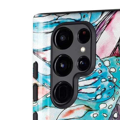 California Monarch Collage Galaxy S22 Ultra Pro Case