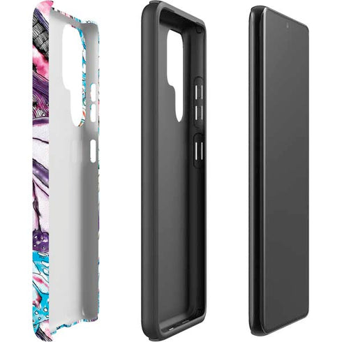 California Monarch Collage Galaxy S22 Ultra Pro Case