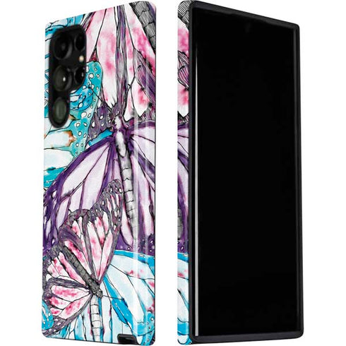 California Monarch Collage Galaxy S22 Ultra Pro Case