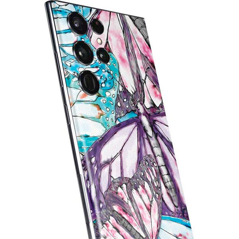 California Monarch Collage Galaxy S22 Ultra Skin