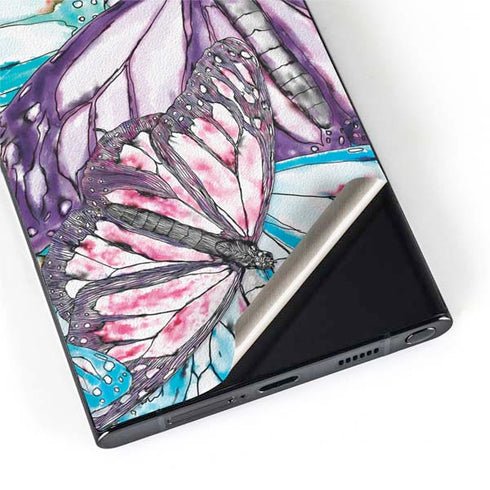 California Monarch Collage Galaxy S22 Ultra Skin