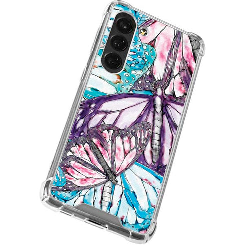 California Monarch Collage Galaxy S23 Clear Case