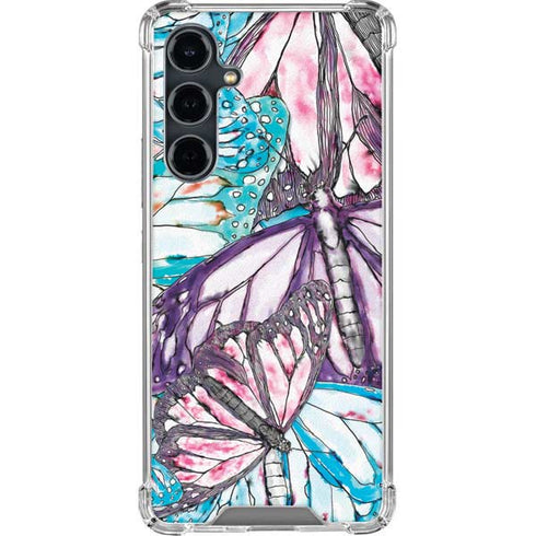 California Monarch Collage Galaxy S23 FE Clear Case
