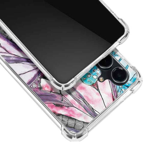 California Monarch Collage Galaxy S23 FE Clear Case