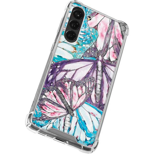 California Monarch Collage Galaxy S23 Plus Clear Case