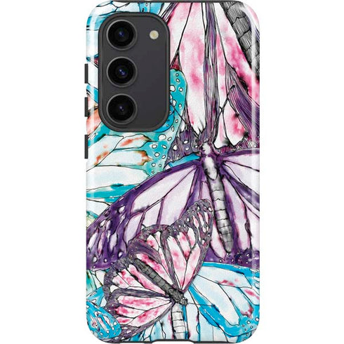 California Monarch Collage Galaxy S23 Pro Case
