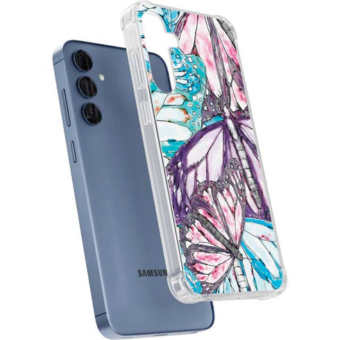 California Monarch Collage Galaxy S24 Clear Case