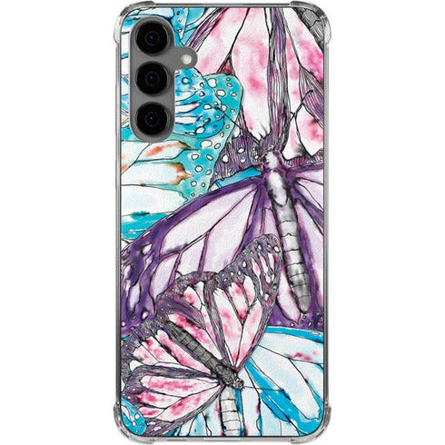 California Monarch Collage Galaxy S24 Plus Clear Case