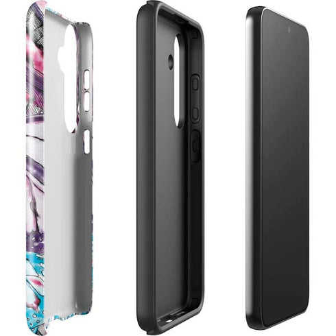 California Monarch Collage Galaxy S24 Plus Impact Case