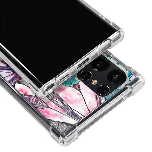 California Monarch Collage Galaxy S24 Ultra Clear Case