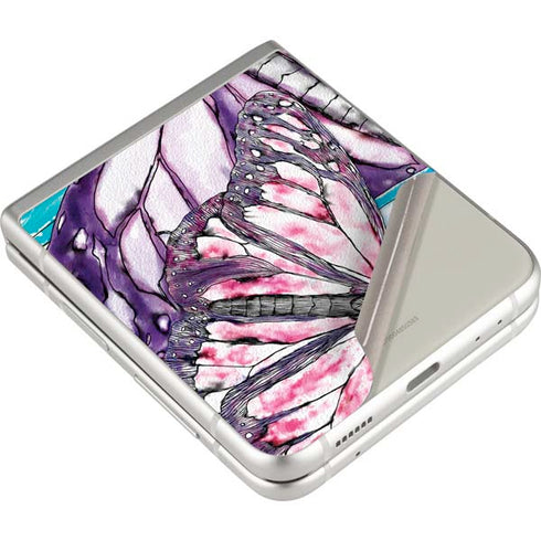 California Monarch Collage Galaxy Z Flip3 5G Skin