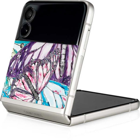 California Monarch Collage Galaxy Z Flip3 5G Skin