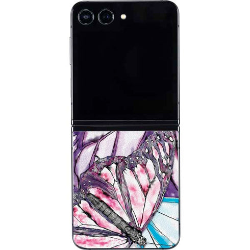 California Monarch Collage Galaxy Z Flip5 5G Skin