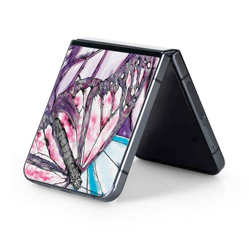 California Monarch Collage Galaxy Z Flip5 5G Skin