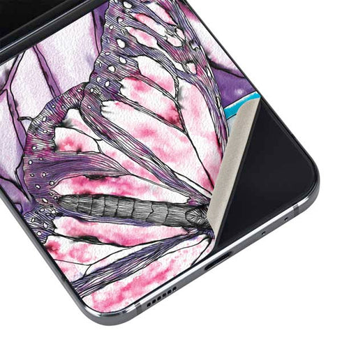 California Monarch Collage Galaxy Z Flip5 5G Skin