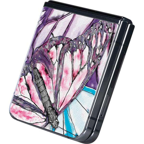 California Monarch Collage Galaxy Z Flip5 5G Skin