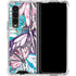 California Monarch Collage Galaxy Z Fold4 5G Clear Case