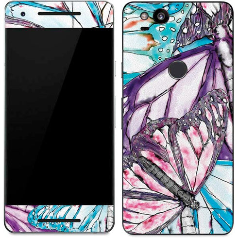 California Monarch Collage Google Pixel 2 Skin
