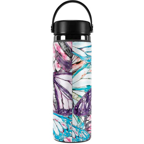 California Monarch Collage Hydro Flask 20oz Wide Mouth Skin