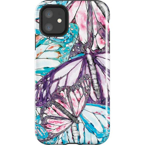 California Monarch Collage iPhone 11 Impact Case