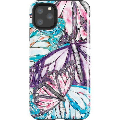 California Monarch Collage iPhone 11 Pro Max Impact Case