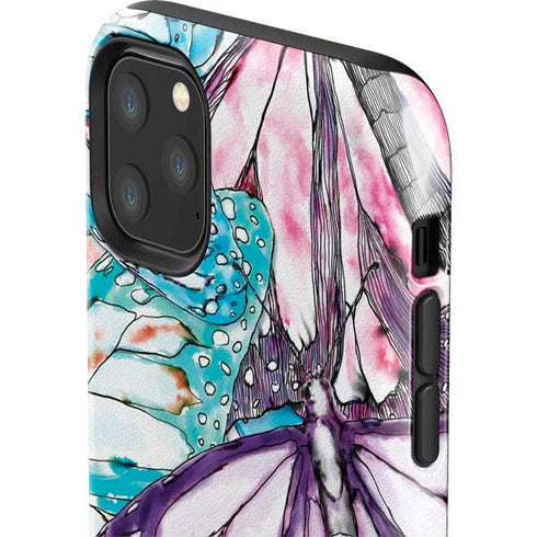 California Monarch Collage iPhone 11 Pro Max Impact Case