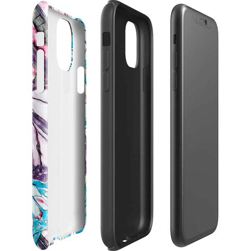 California Monarch Collage iPhone 11 Pro Max Impact Case