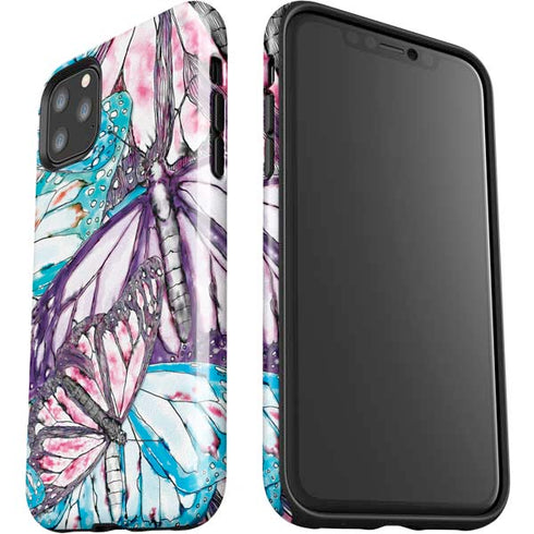 California Monarch Collage iPhone 11 Pro Max Impact Case