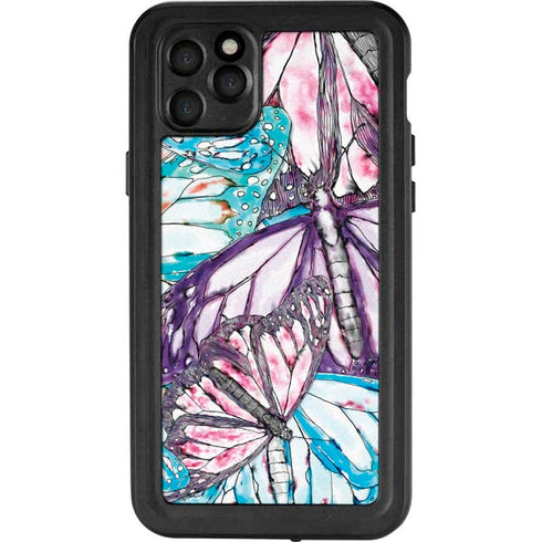 California Monarch Collage iPhone 11 Pro Max Waterproof Case