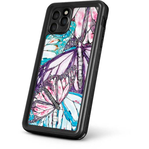 California Monarch Collage iPhone 11 Pro Waterproof Case