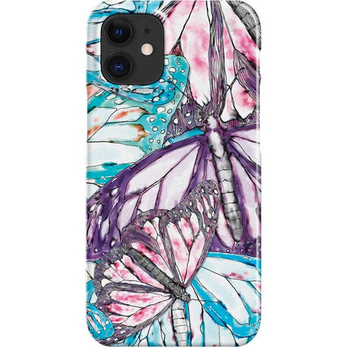California Monarch Collage iPhone 12 Mini Lite Case