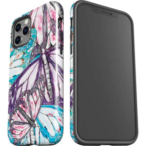 California Monarch Collage iPhone 12 Pro Impact Case