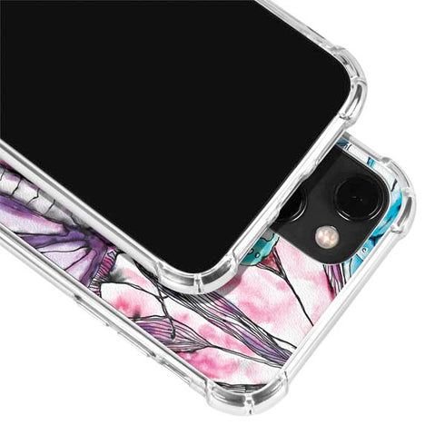 California Monarch Collage iPhone 14 Plus Clear Case