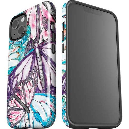 California Monarch Collage iPhone 15 Impact Case