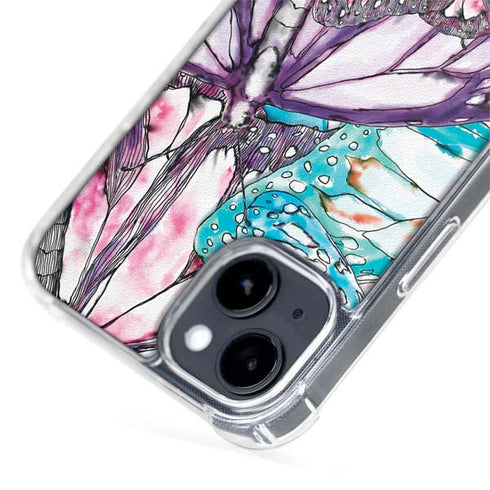 California Monarch Collage iPhone 15 Plus MagSafe Case