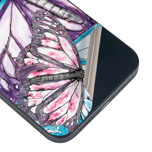 California Monarch Collage iPhone 15 Plus Skin