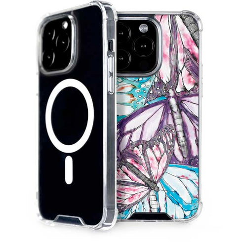 California Monarch Collage iPhone 14 Pro MagSafe Case