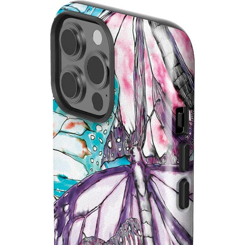 California Monarch Collage iPhone 15 Pro Max Impact Case