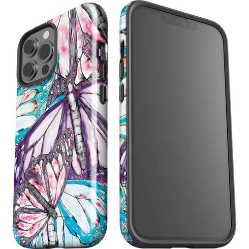 California Monarch Collage iPhone 15 Pro Max Impact Case