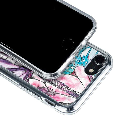 California Monarch Collage iPhone SE (2nd & 3rd Gen) Clear Case