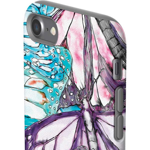 California Monarch Collage iPhone SE (2nd & 3rd Gen) Pro Case