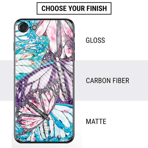 California Monarch Collage iPhone SE (2nd & 3rd Gen) Skin