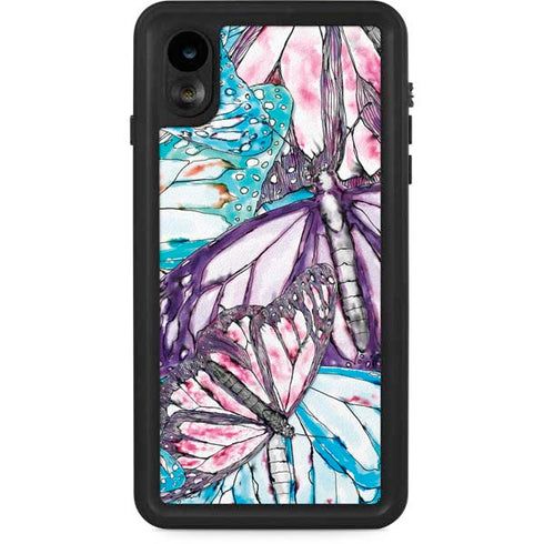 California Monarch Collage iPhone XR Waterproof Case