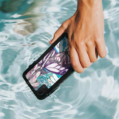 California Monarch Collage iPhone XR Waterproof Case