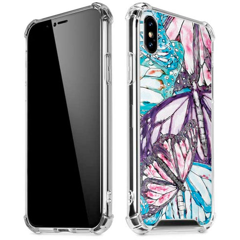 California Monarch Collage iPhone XS Max Clear Case