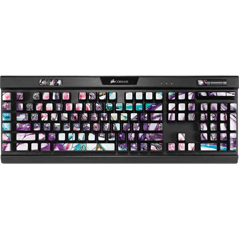 California Monarch Collage K95 RGB PLATINUM Mechanical Gaming Keyboard Skin