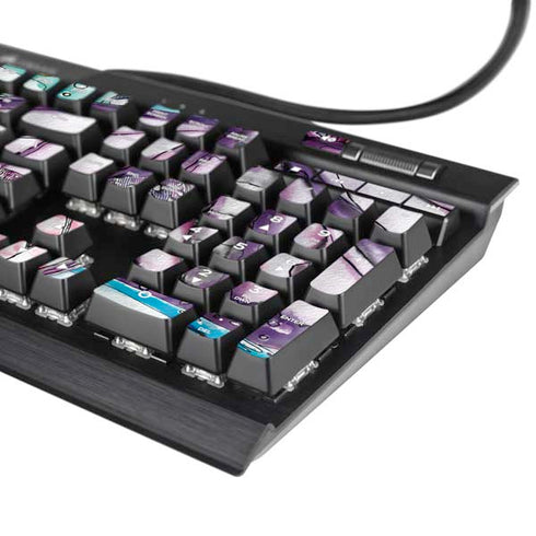 California Monarch Collage K95 RGB PLATINUM Mechanical Gaming Keyboard Skin